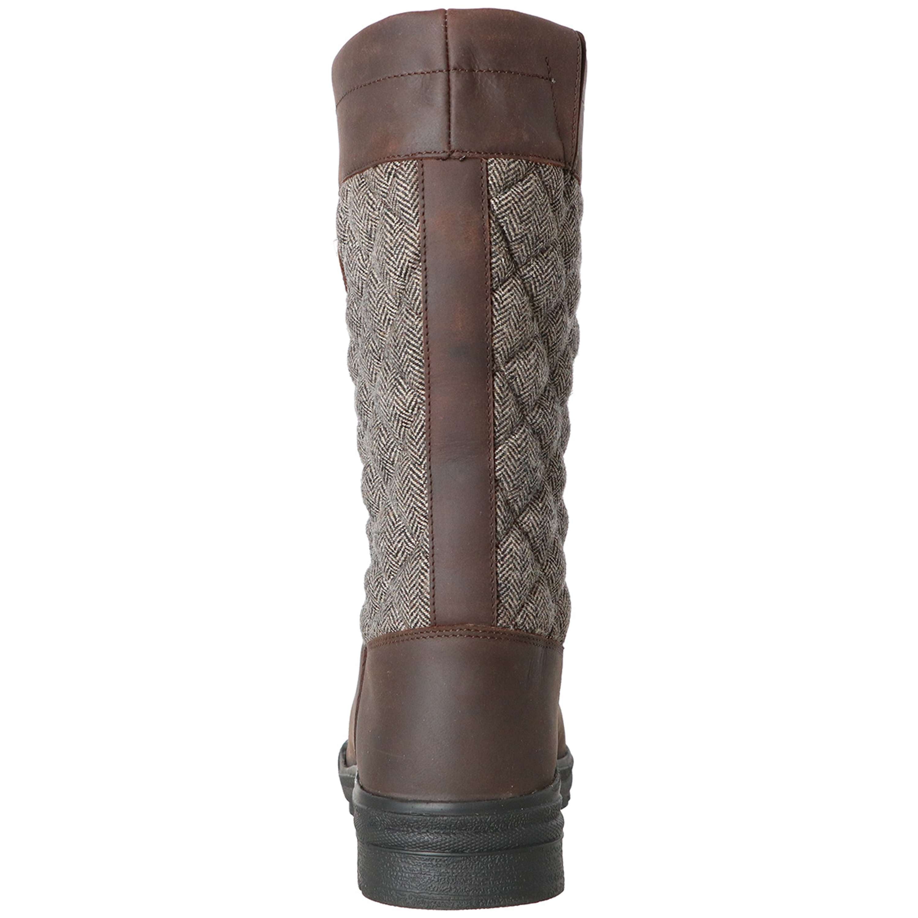 Velder Footwear Bottes d'Extérieur Delphina Marron/Tweed