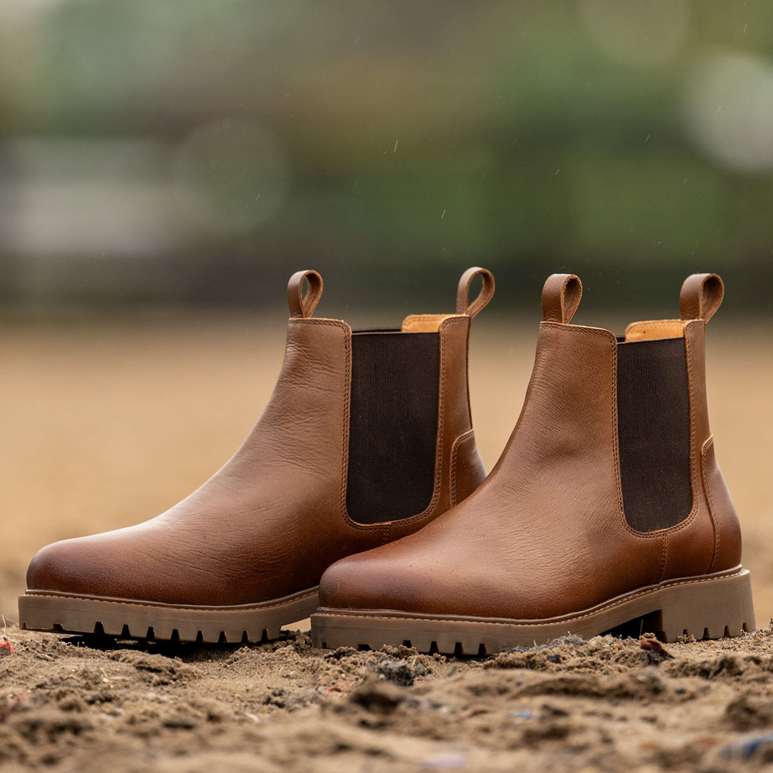 Velder Footwear Chaussures d'Écurie Fernley Caramel