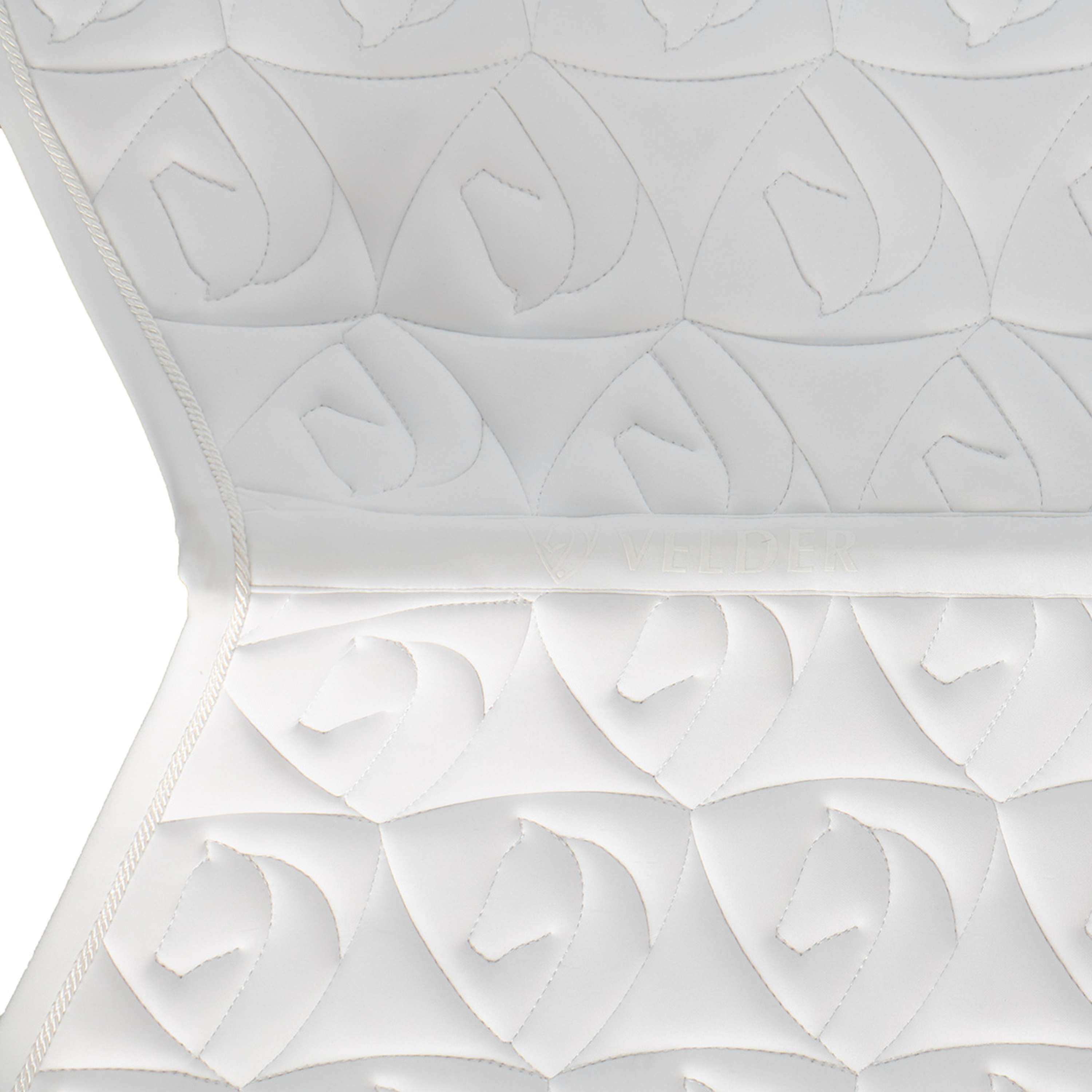 Velder Horsewear Tapis de Selle Unibeau de Saut Blanc