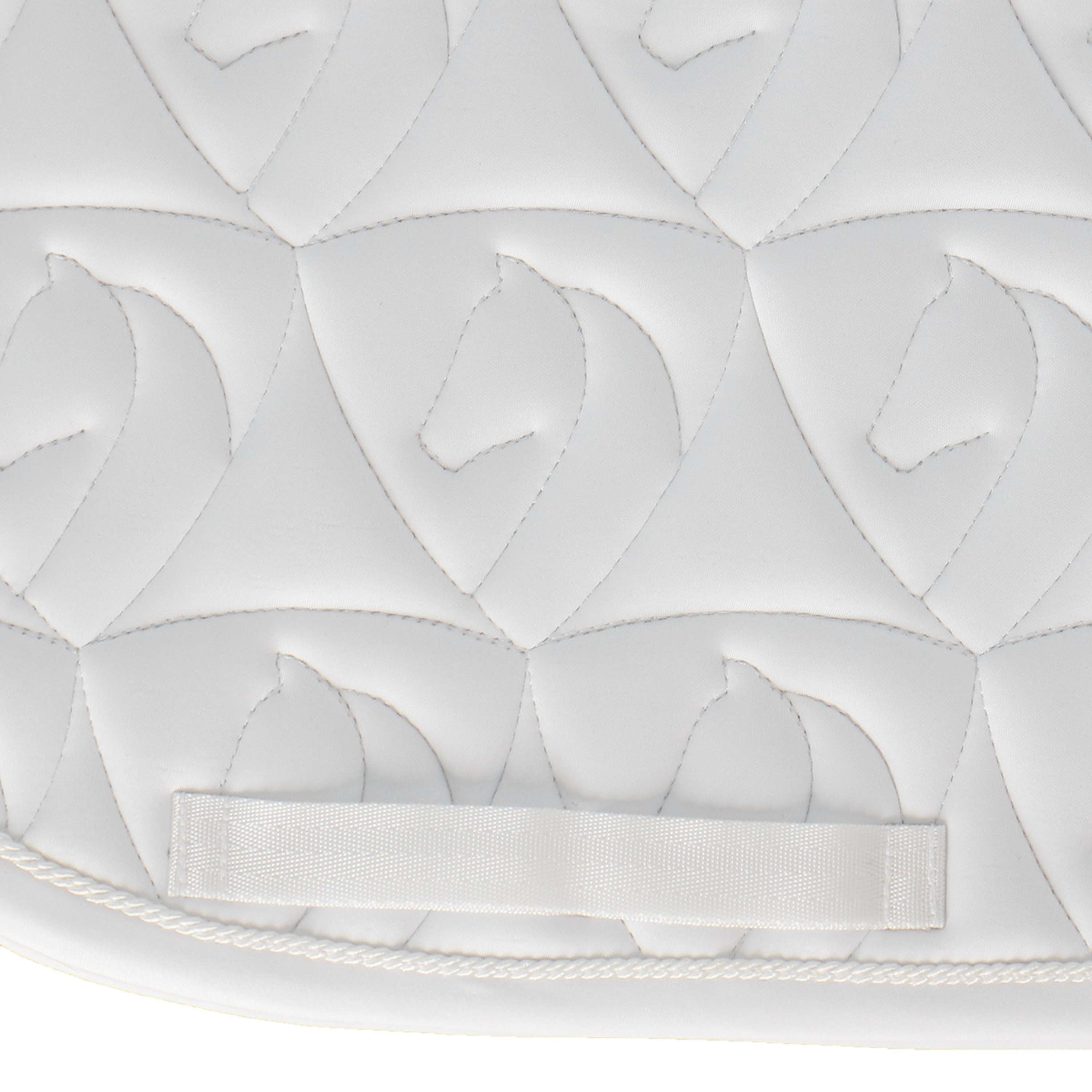 Velder Horsewear Tapis de Selle Unibeau de Saut Blanc