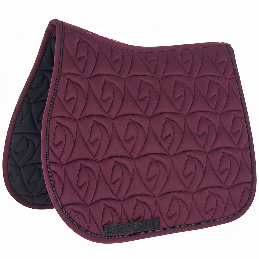 Velder Horsewear Tapis de Selle Unibeau de Saut Bordeaux