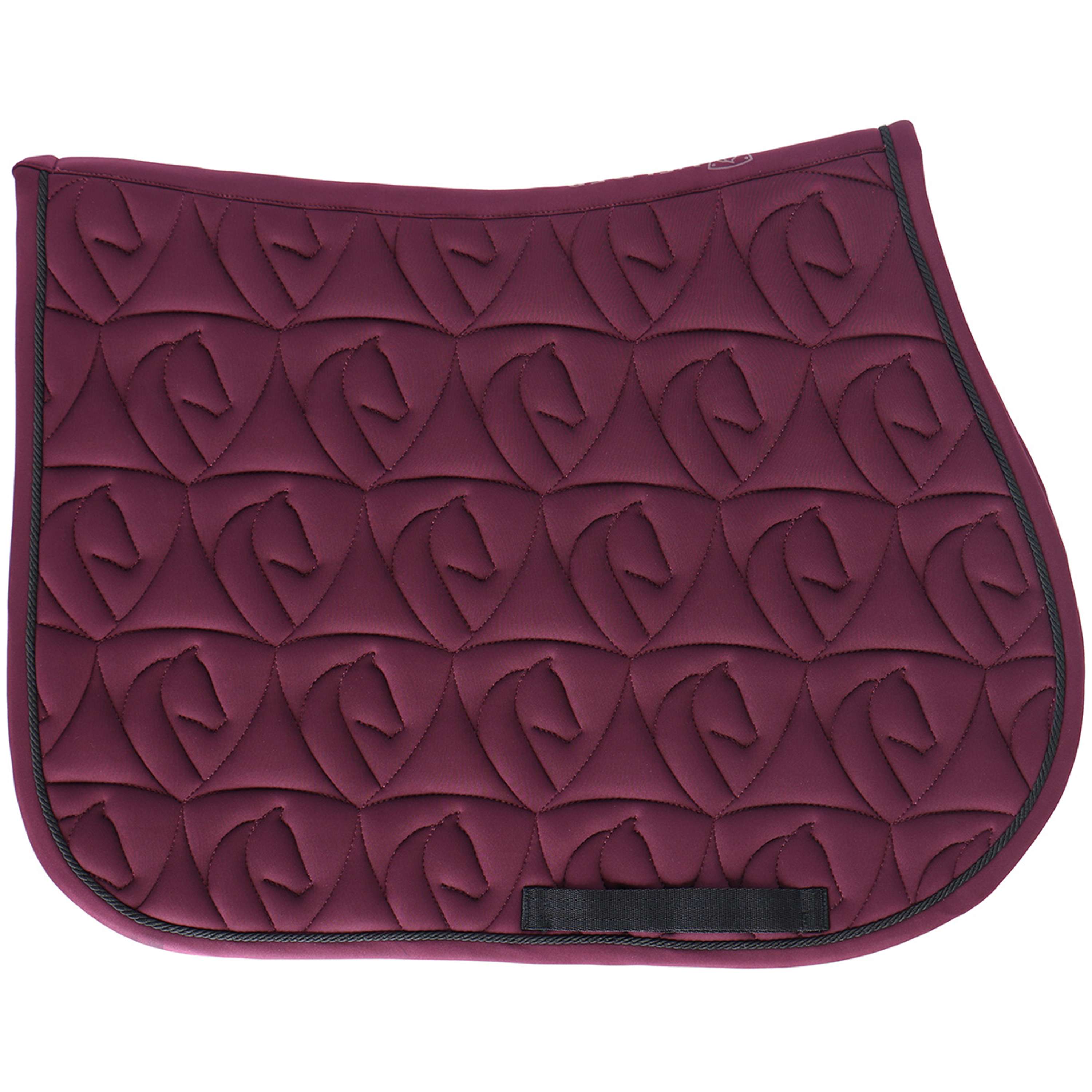 Velder Horsewear Tapis de Selle Unibeau de Saut Bordeaux