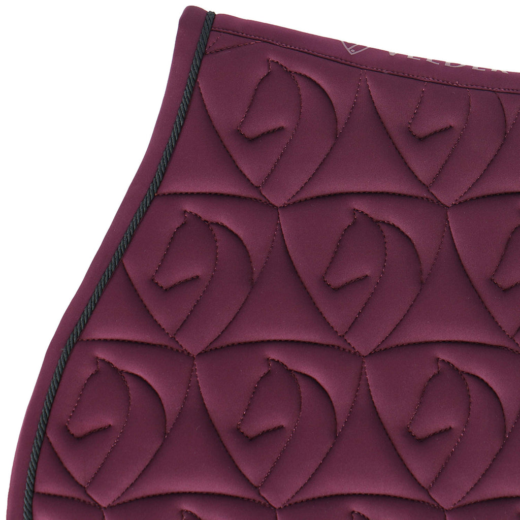 Velder Horsewear Tapis de Selle Unibeau de Saut Bordeaux