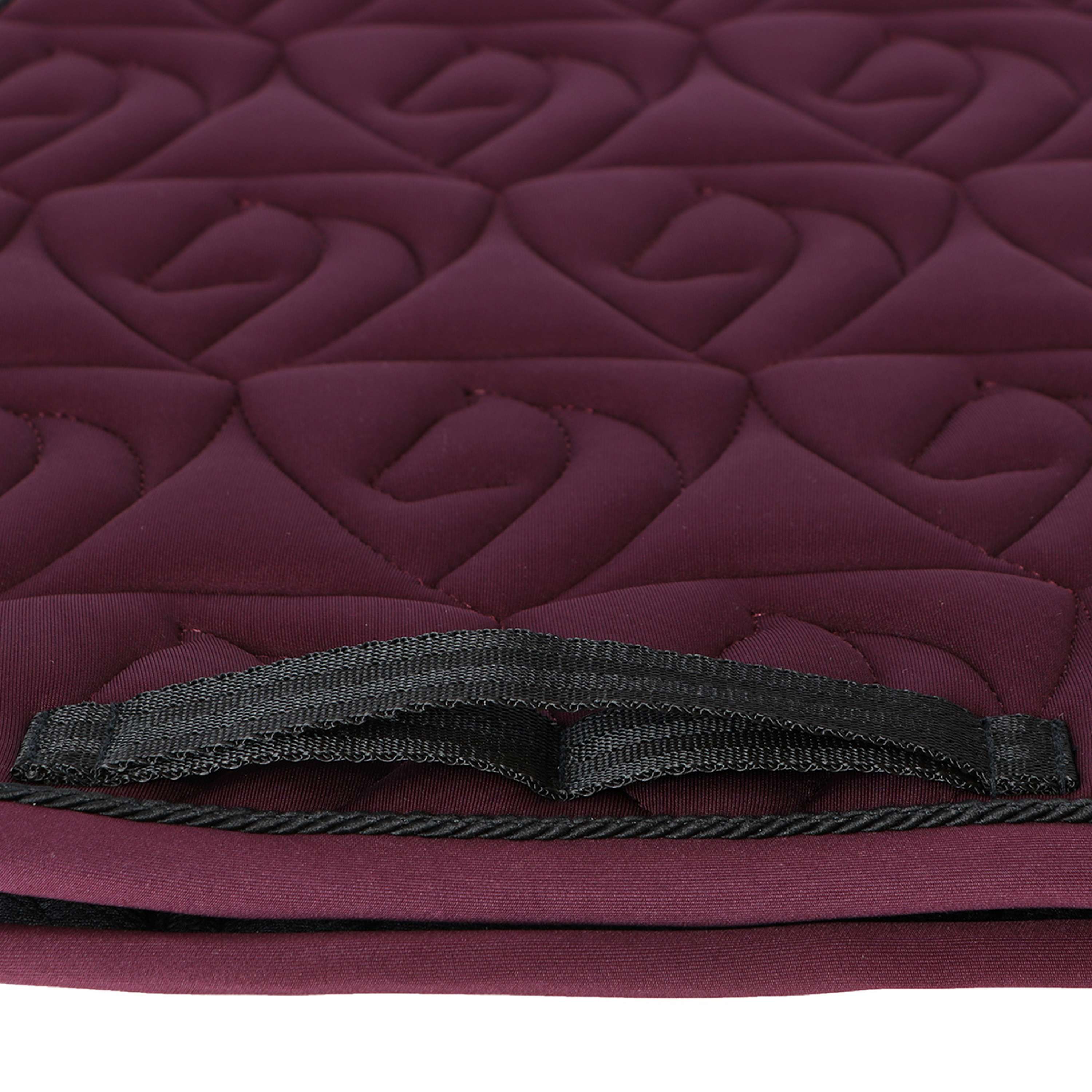 Velder Horsewear Tapis de Selle Unibeau de Saut Bordeaux