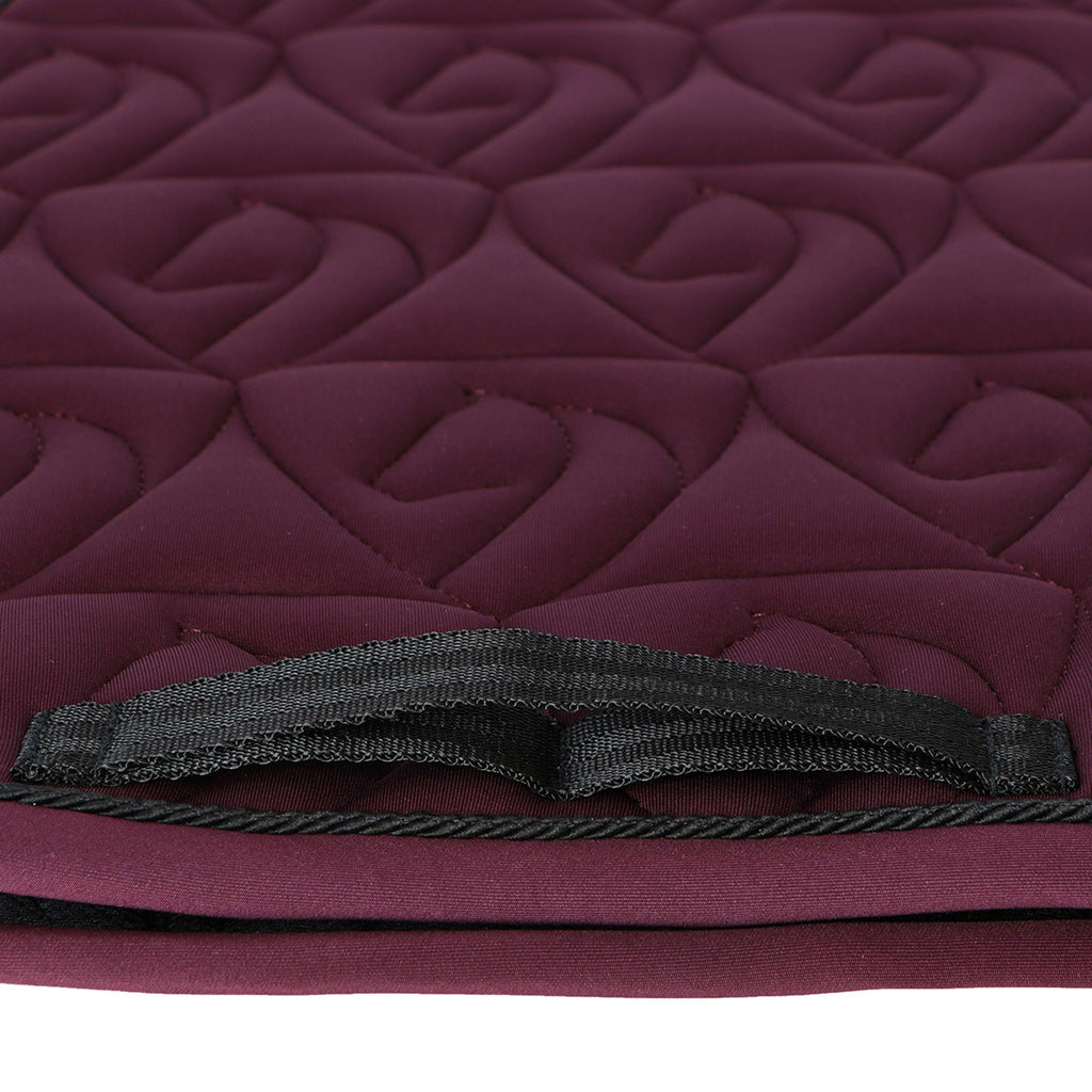 Velder Horsewear Tapis de Selle Unibeau de Saut Bordeaux