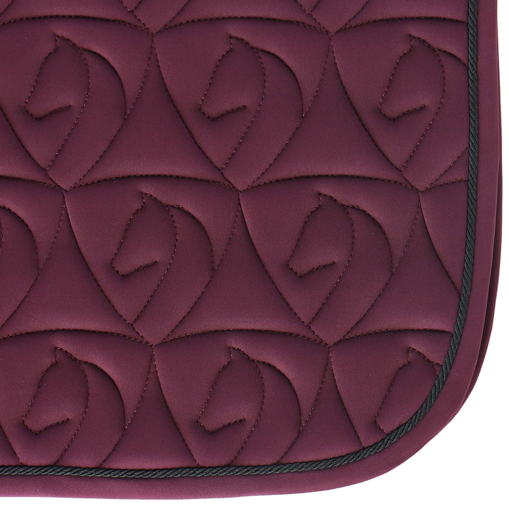 Velder Horsewear Tapis de Selle Unibeau de Saut Bordeaux