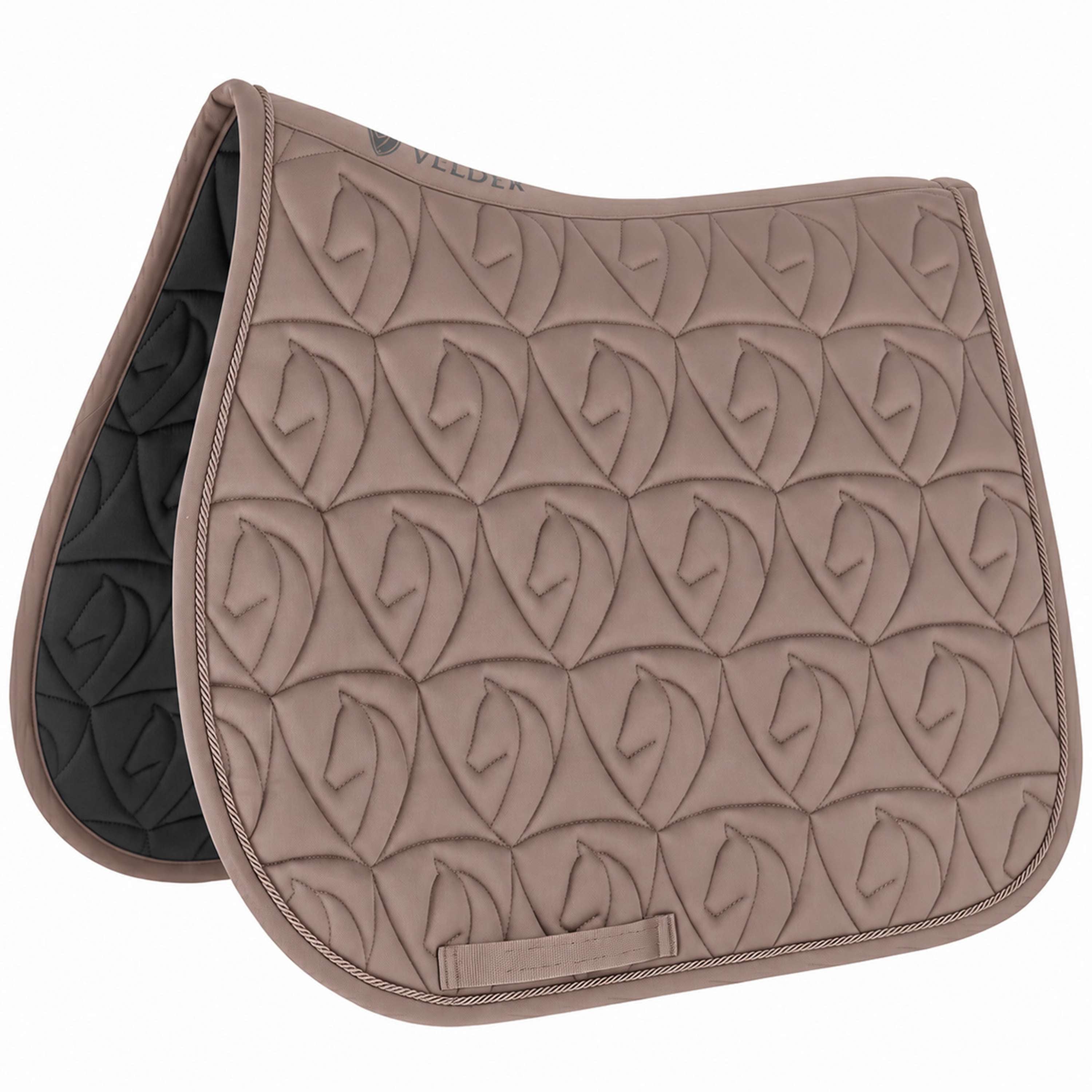 Velder Horsewear Tapis de Selle Unibeau de Saut Taupe