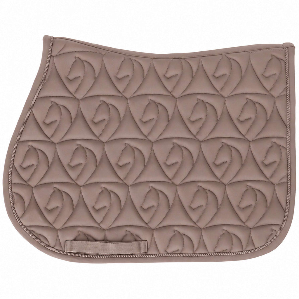 Velder Horsewear Tapis de Selle Unibeau de Saut Taupe