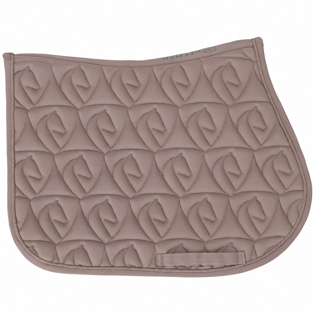 Velder Horsewear Tapis de Selle Unibeau de Saut Taupe