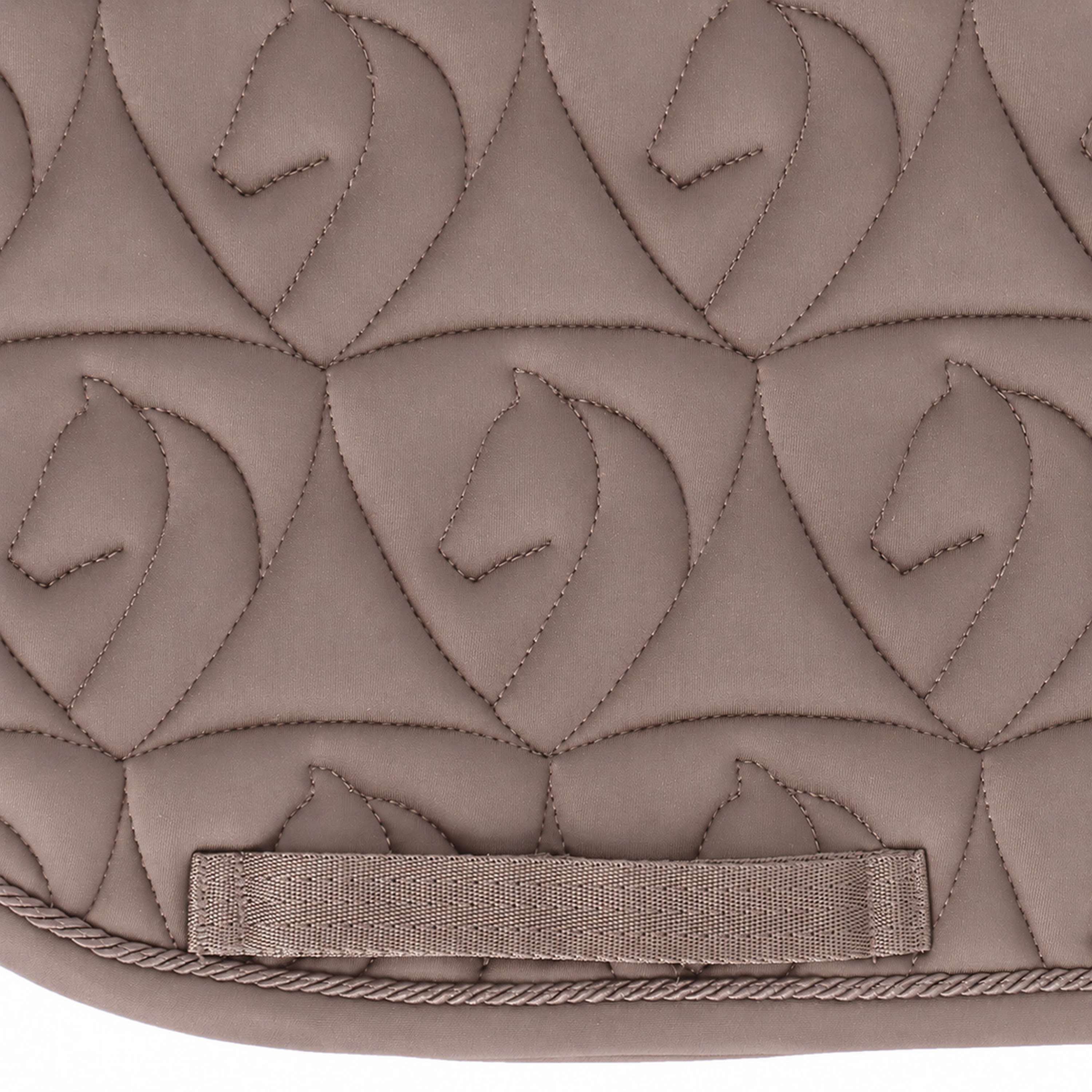Velder Horsewear Tapis de Selle Unibeau de Saut Taupe