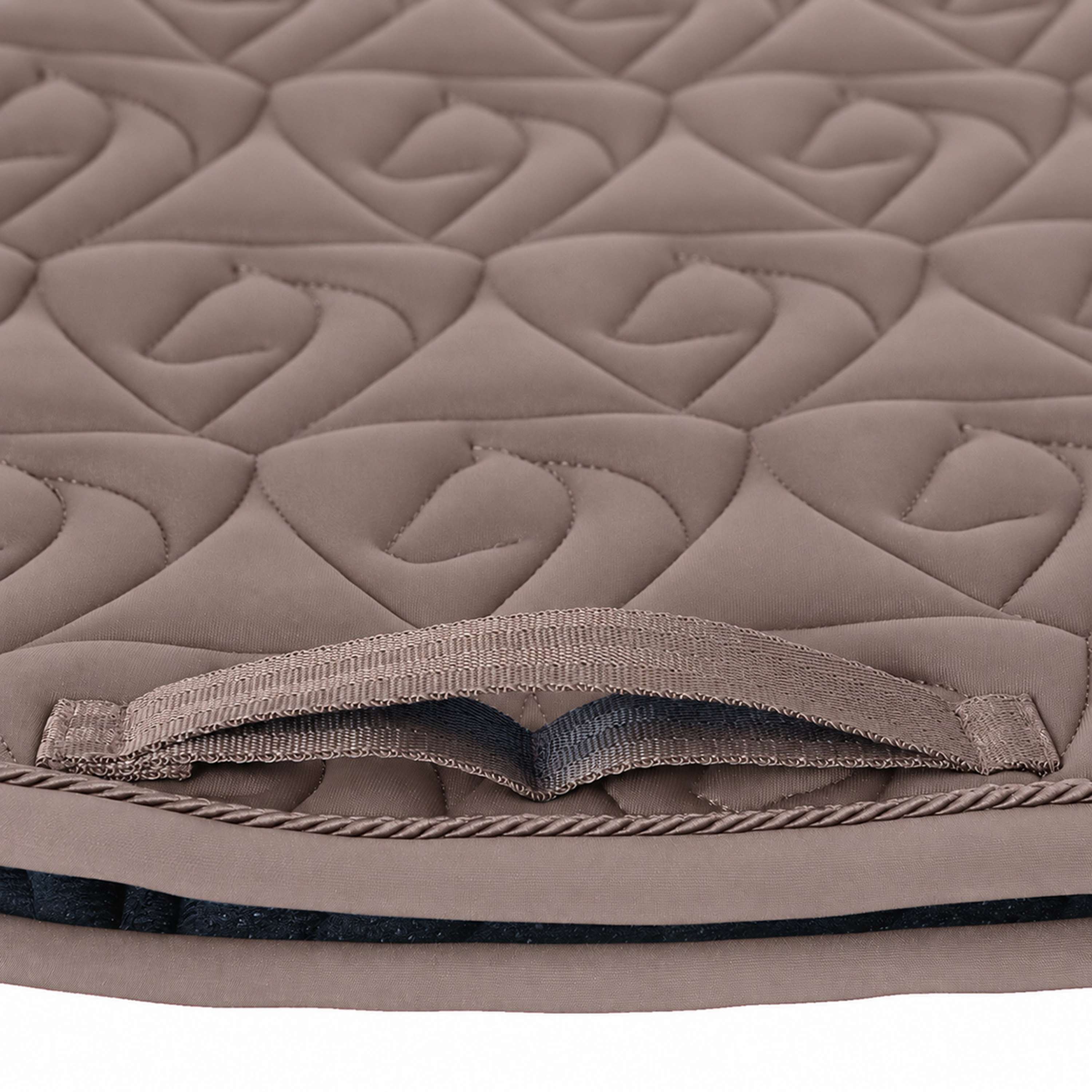 Velder Horsewear Tapis de Selle Unibeau de Saut Taupe