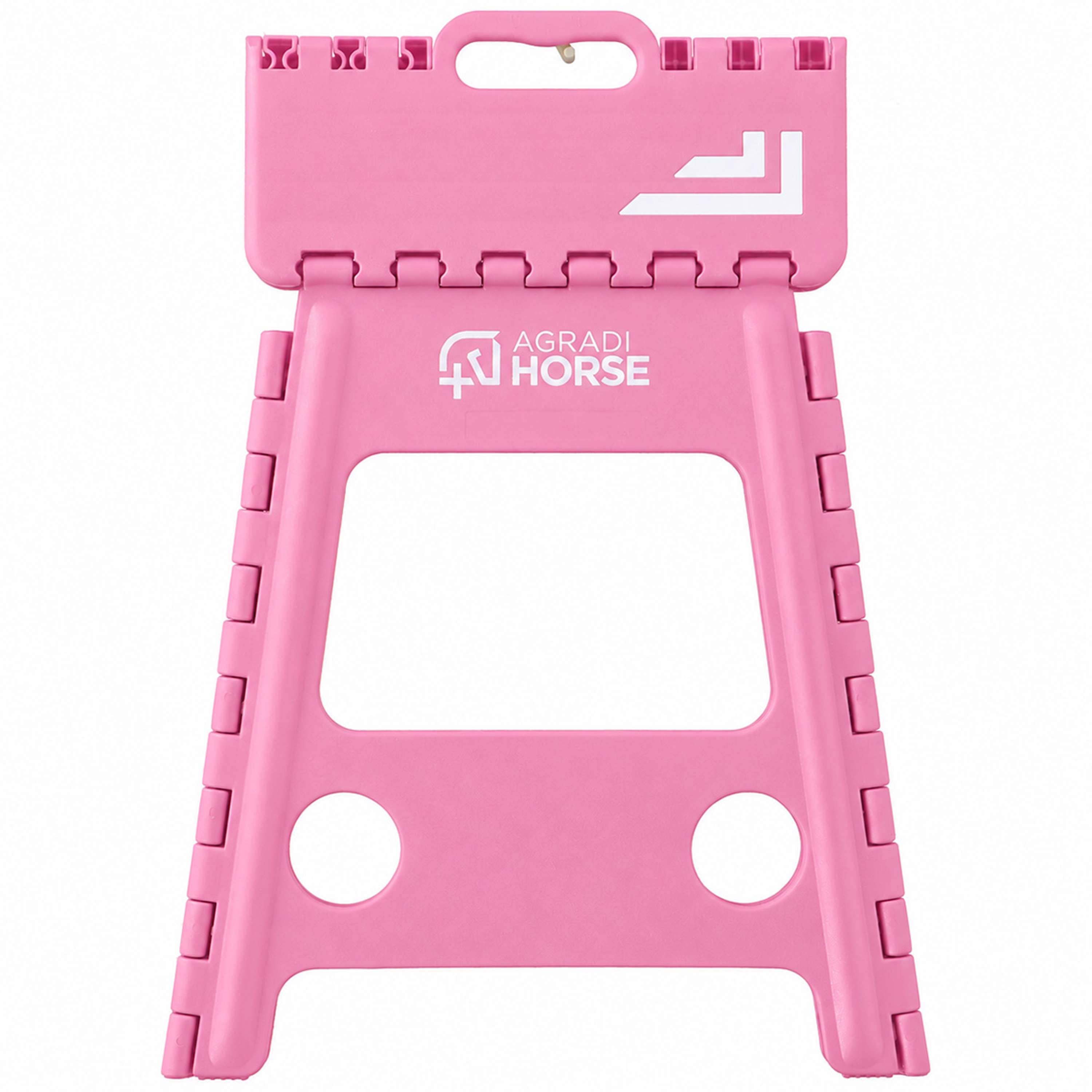 Agradi Horse Petit Marche-Pied Pliant Rose