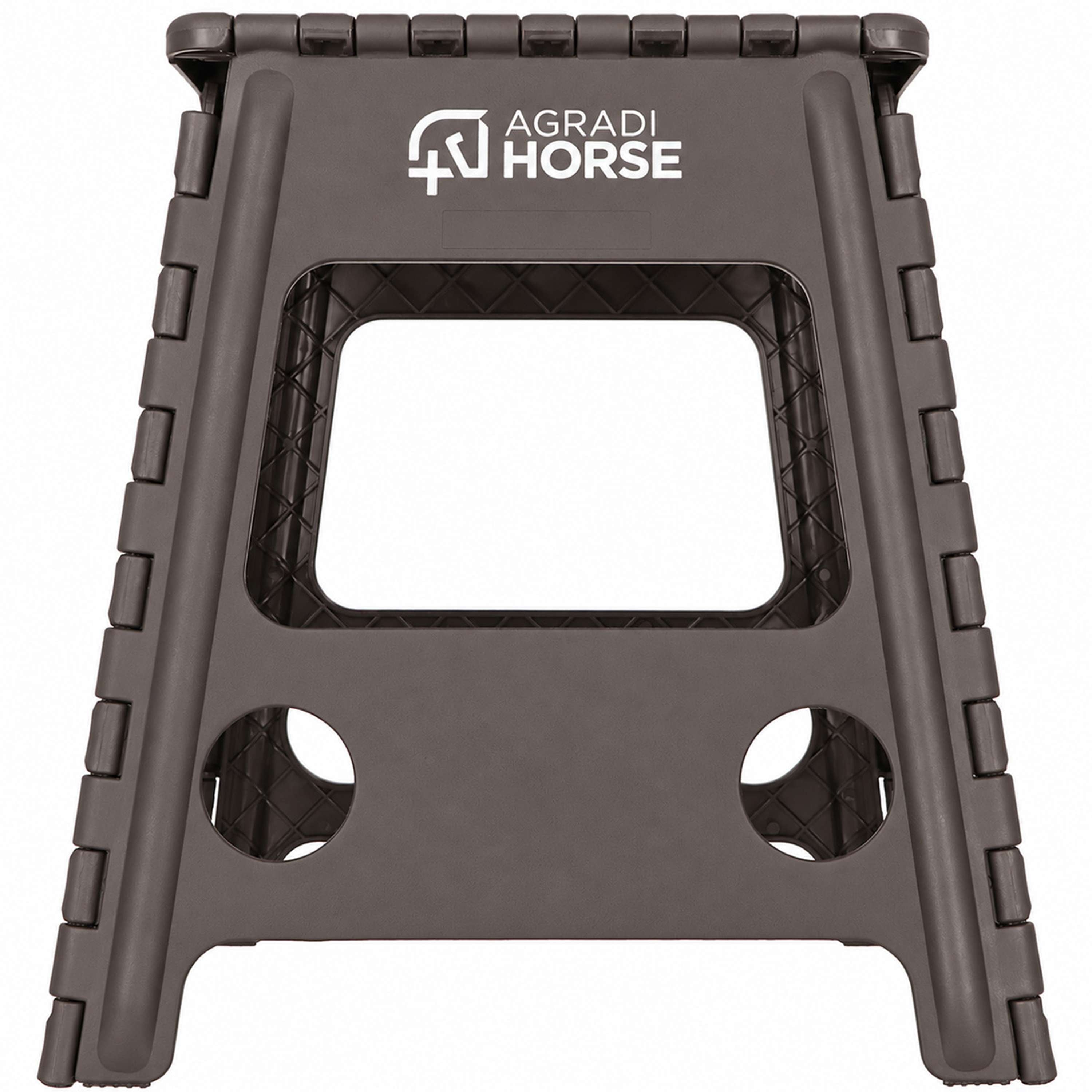 Agradi Horse Petit Marche-Pied Pliant Marron