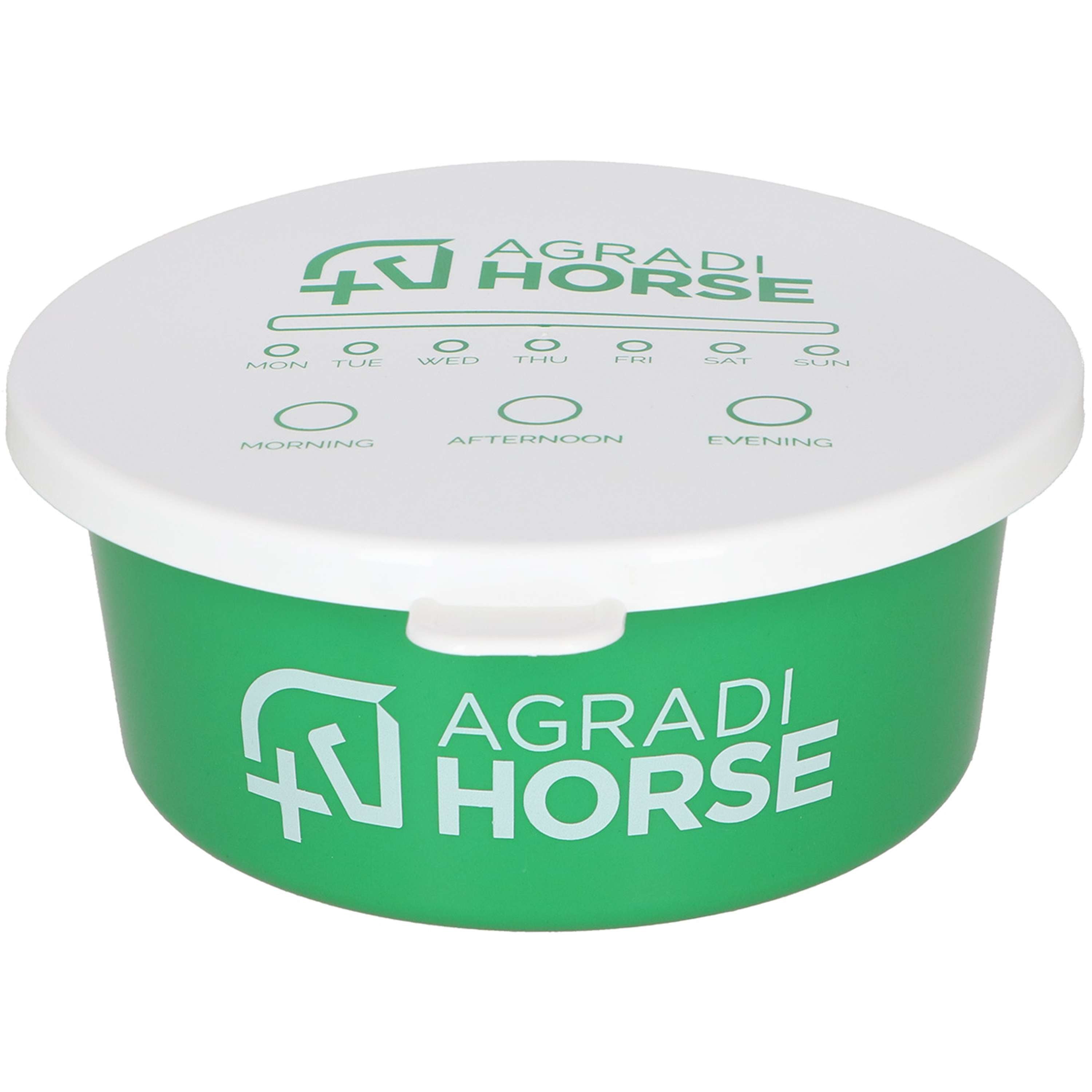 Agradi Horse Mangeoire avec Couvercle Vert