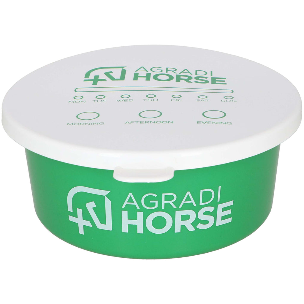 Agradi Horse Mangeoire avec Couvercle Vert