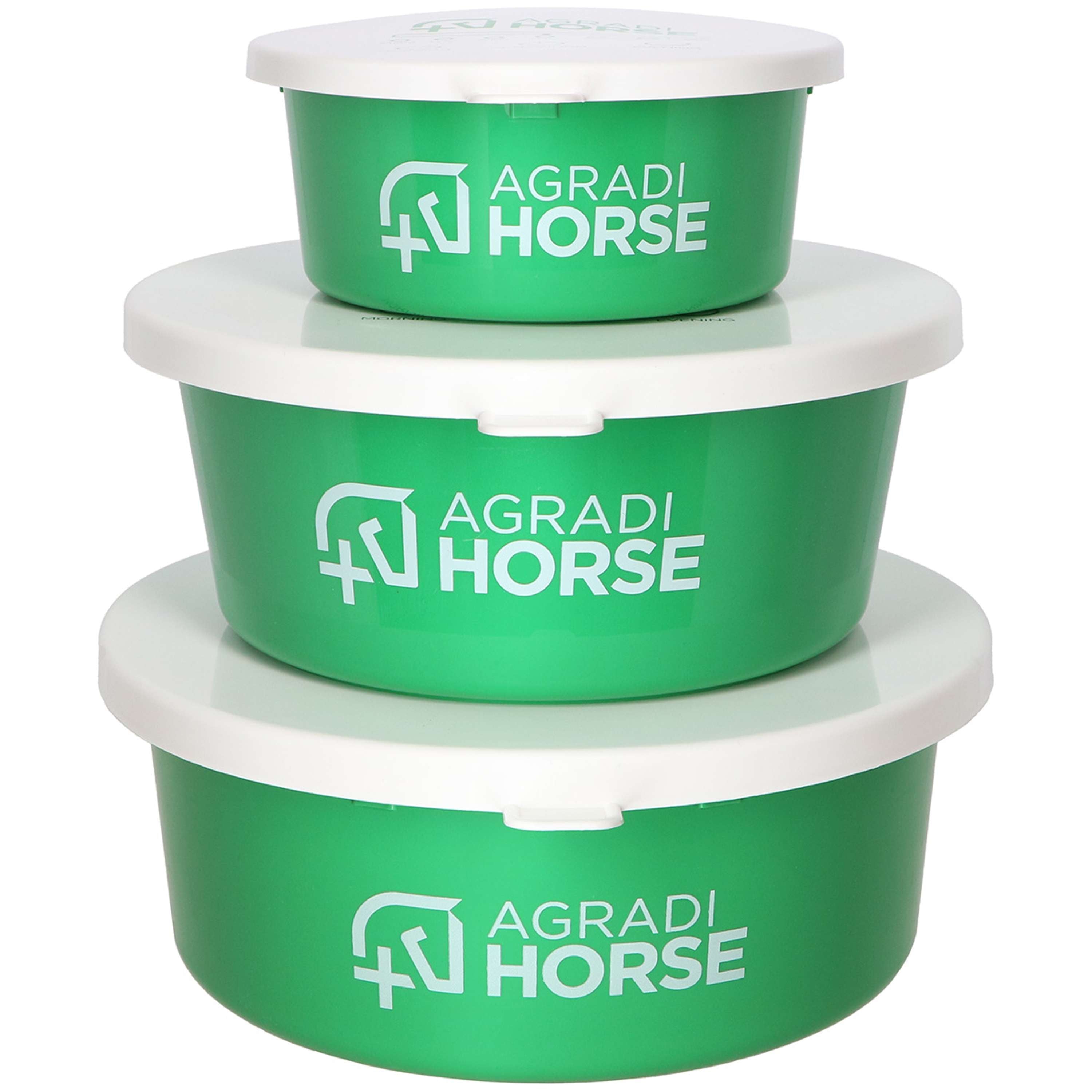 Agradi Horse Mangeoire avec Couvercle Vert