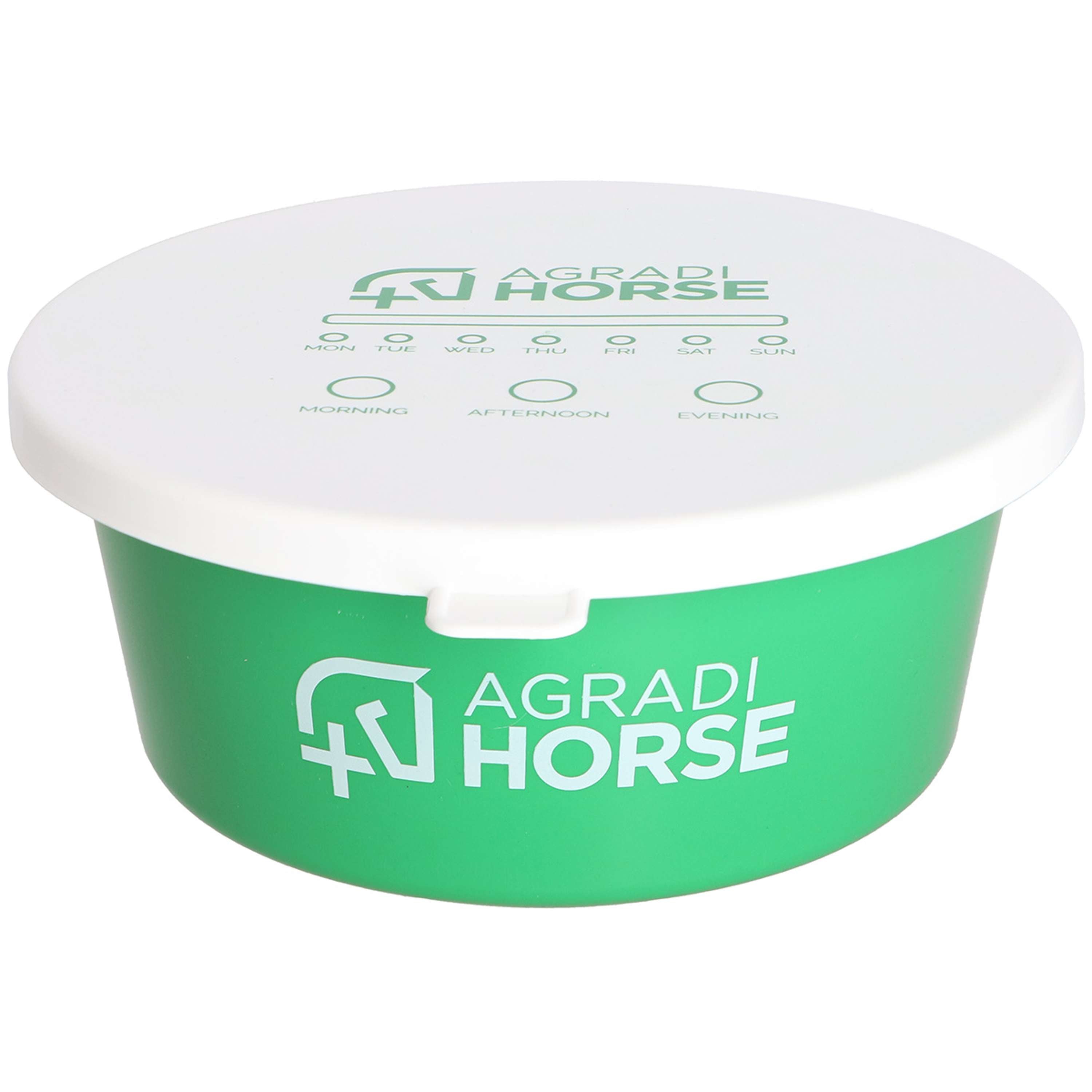 Agradi Horse Mangeoire avec Couvercle Vert