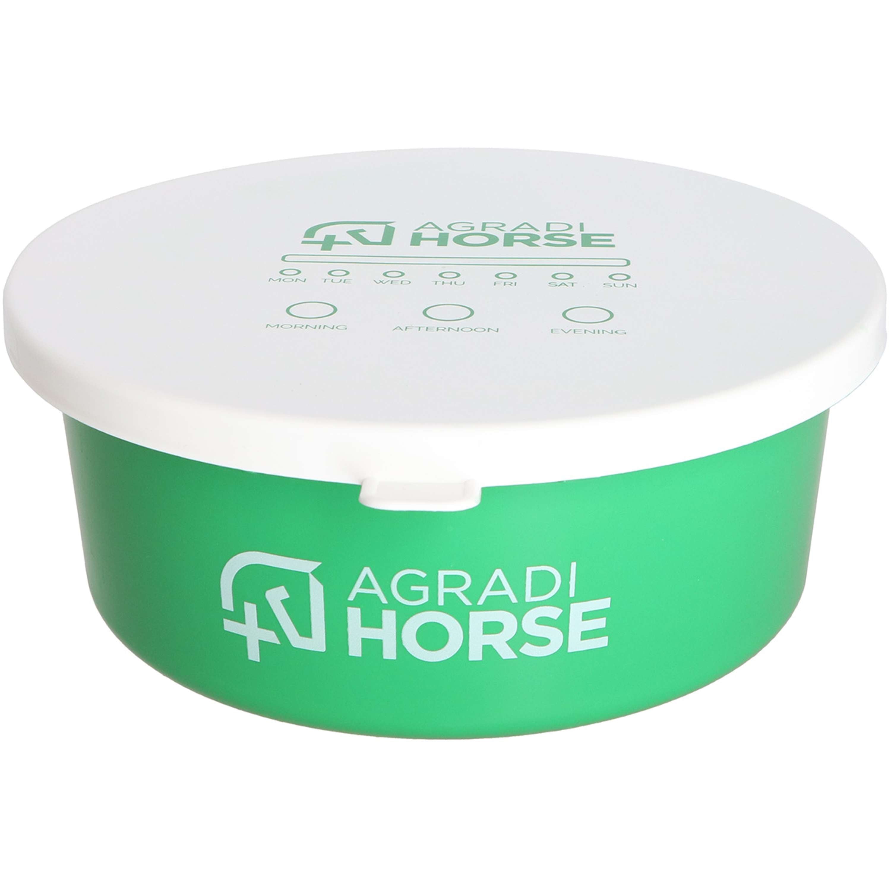 Agradi Horse Mangeoire avec Couvercle Vert