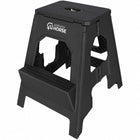 Agradi Horse Tabouret/Marche-Pied Pliant Noir