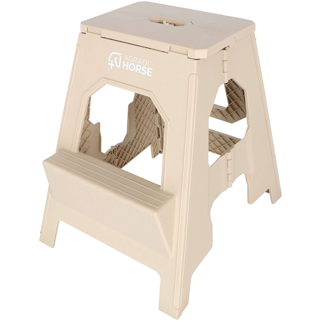 Agradi Horse Tabouret/Marche-Pied Pliant Khaki