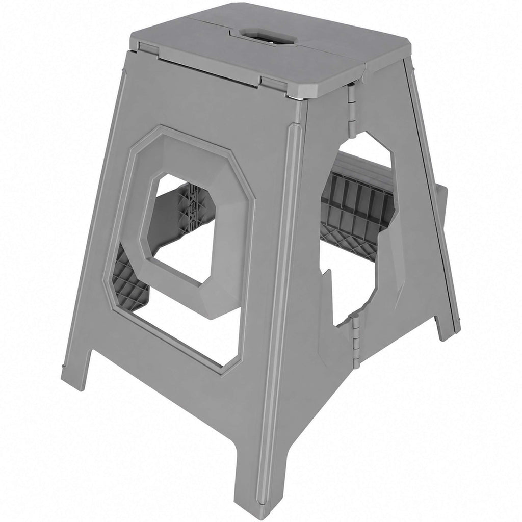 Agradi Horse Tabouret/Marche-Pied Pliant Gris