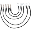 Agradi Horse Chaîne d'Attache Silicone Noir