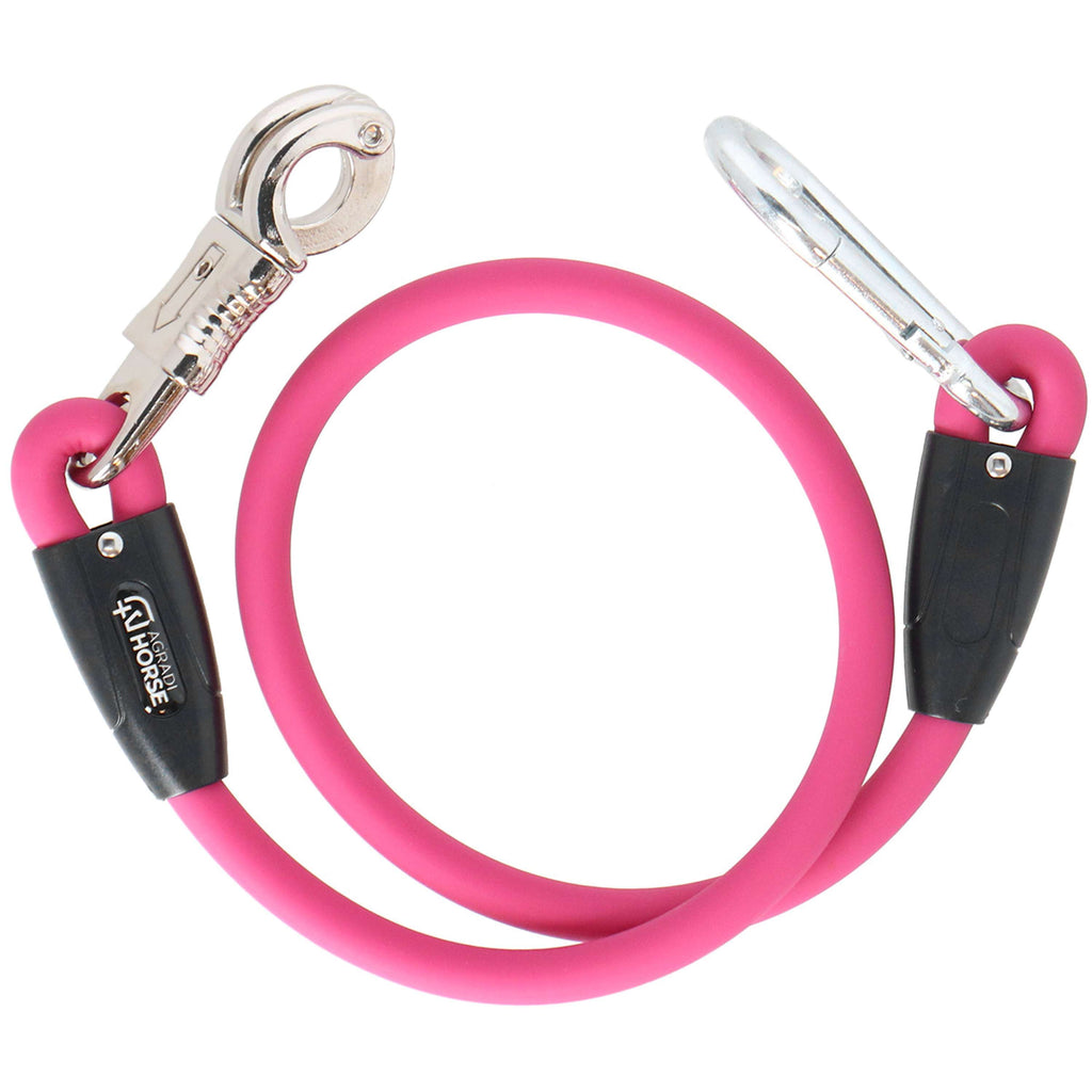 Agradi Horse Chaîne d'Attache Silicone Hot Pink
