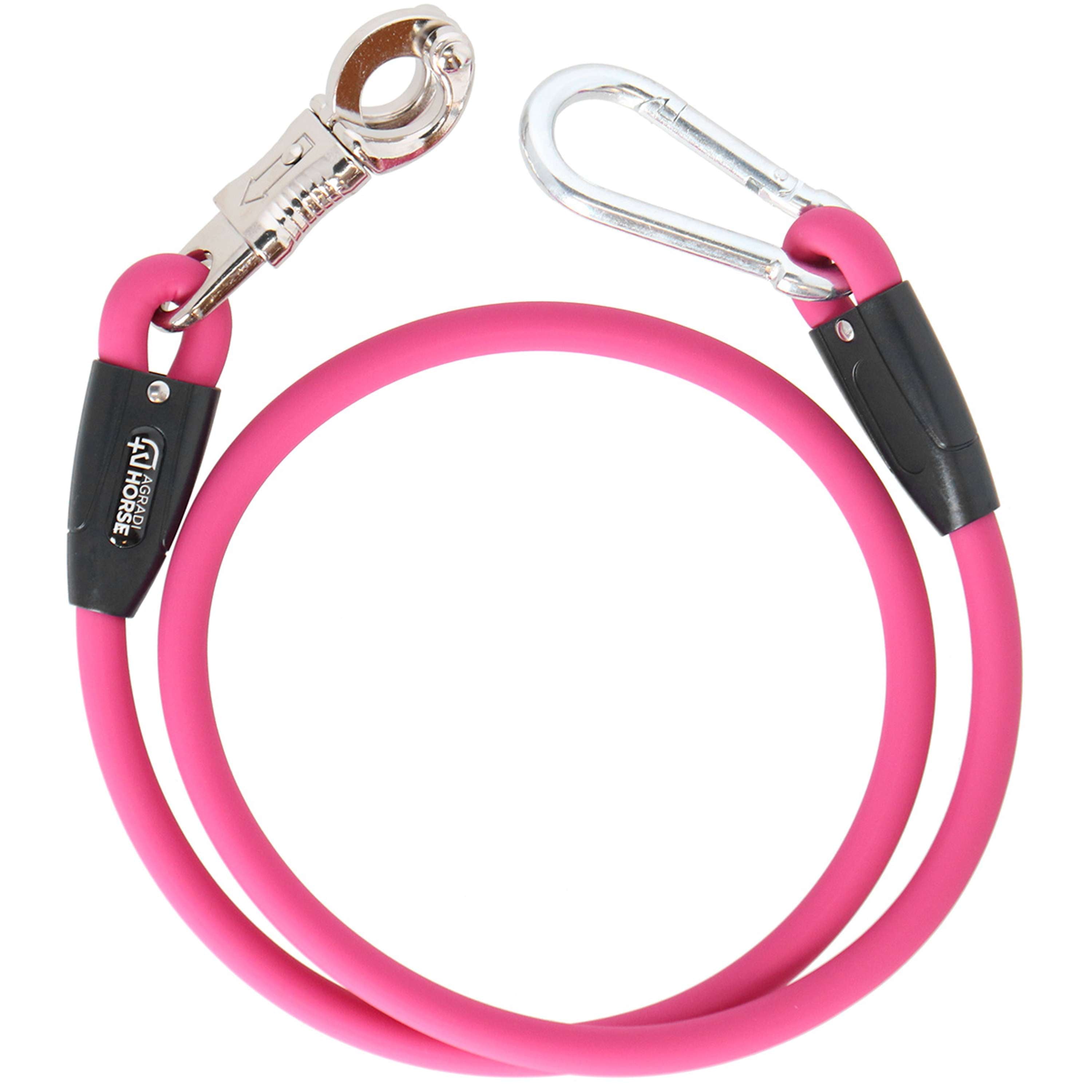 Agradi Horse Chaîne d'Attache Silicone Hot Pink