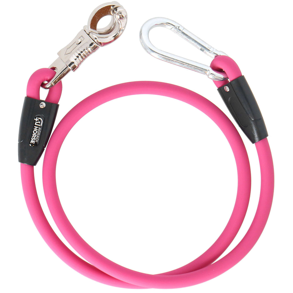 Agradi Horse Chaîne d'Attache Silicone Hot Pink