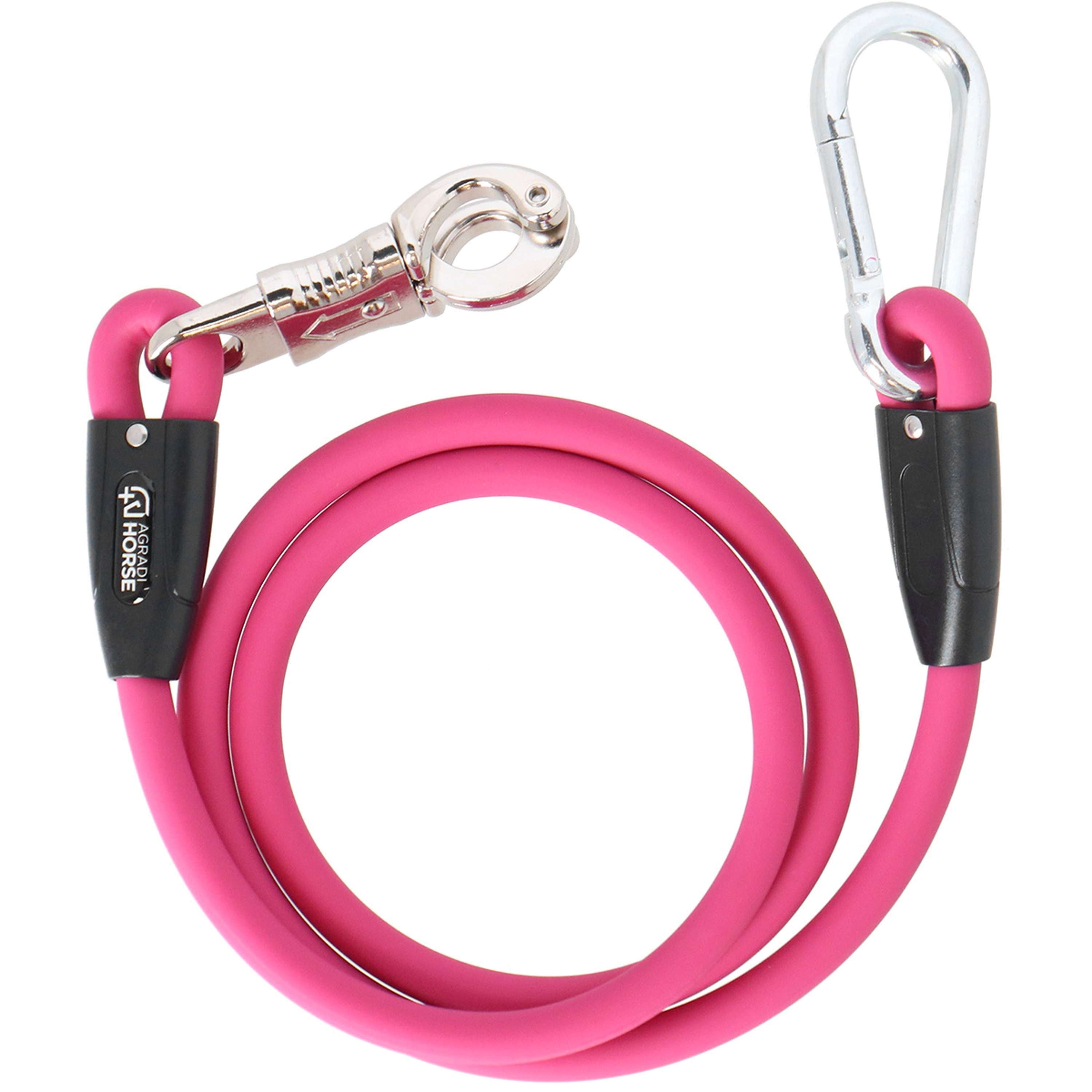 Agradi Horse Chaîne d'Attache Silicone Hot Pink