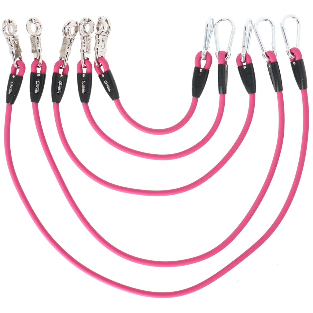 Agradi Horse Chaîne d'Attache Silicone Hot Pink