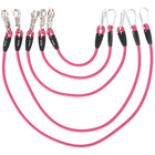 Agradi Horse Chaîne d'Attache Silicone Hot Pink