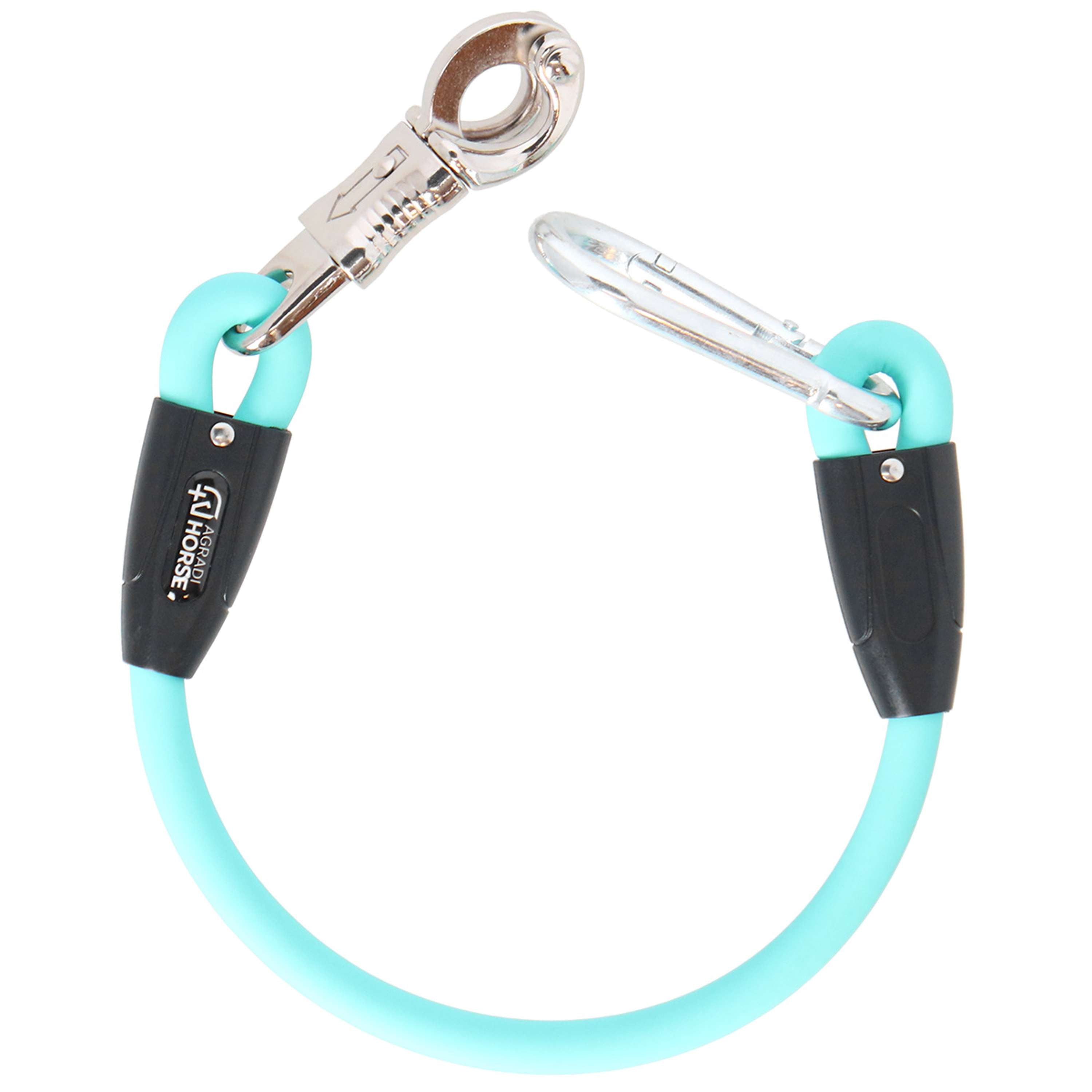 Agradi Horse Chaîne d'Attache Silicone Aqua