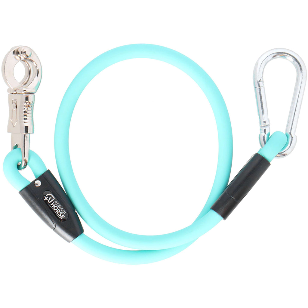 Agradi Horse Chaîne d'Attache Silicone Aqua