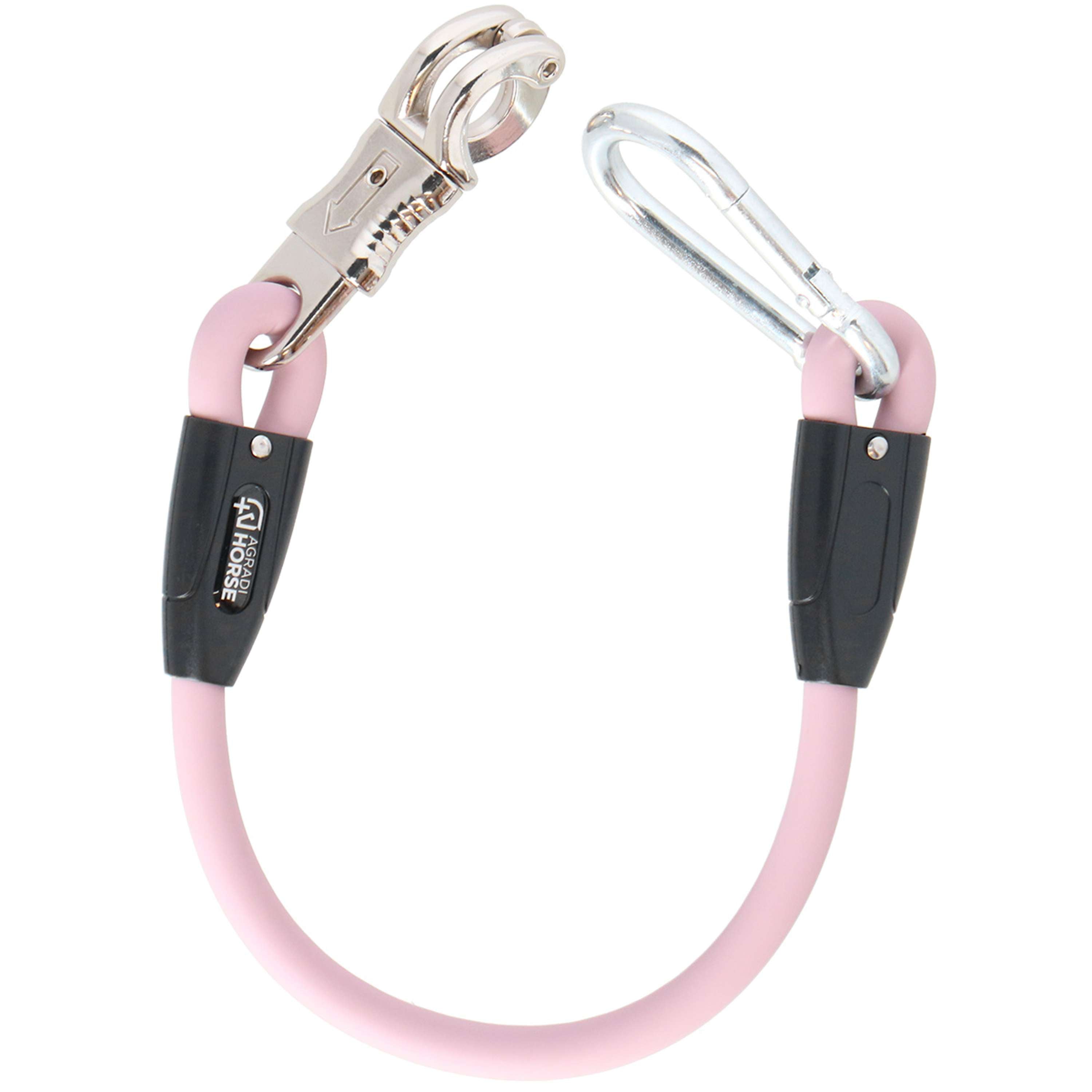 Agradi Horse Chaîne d'Attache Silicone Rose