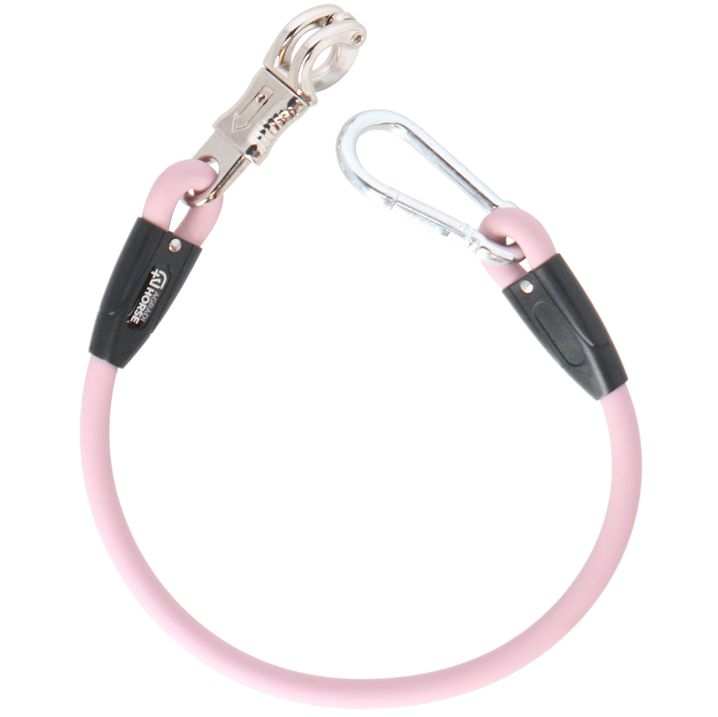 Agradi Horse Chaîne d'Attache Silicone Rose