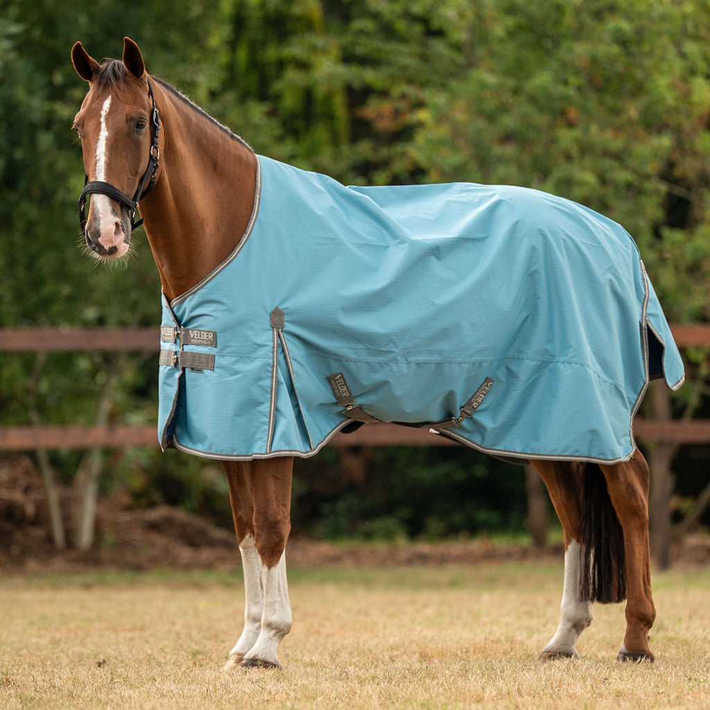 Velder Horsewear Essentials Ripstop Turnout Rug 600D 0g Aqua Blue