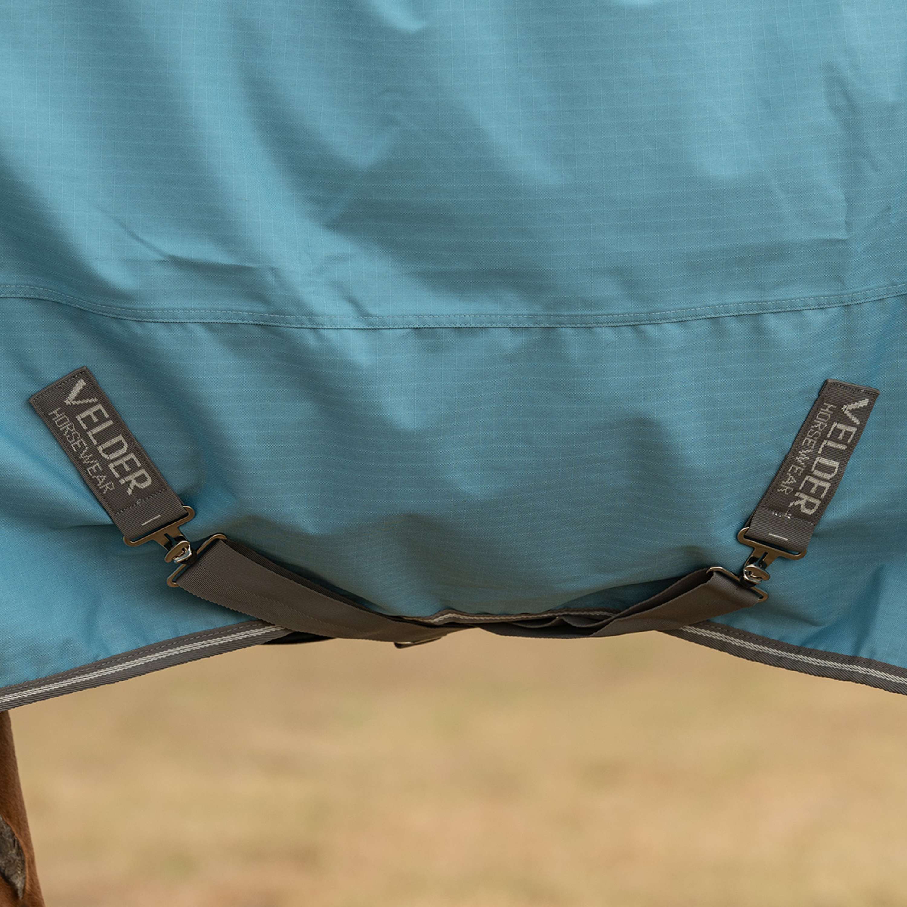 Velder Horsewear Essentials Ripstop Turnout Rug 600D 0g Aqua Blue