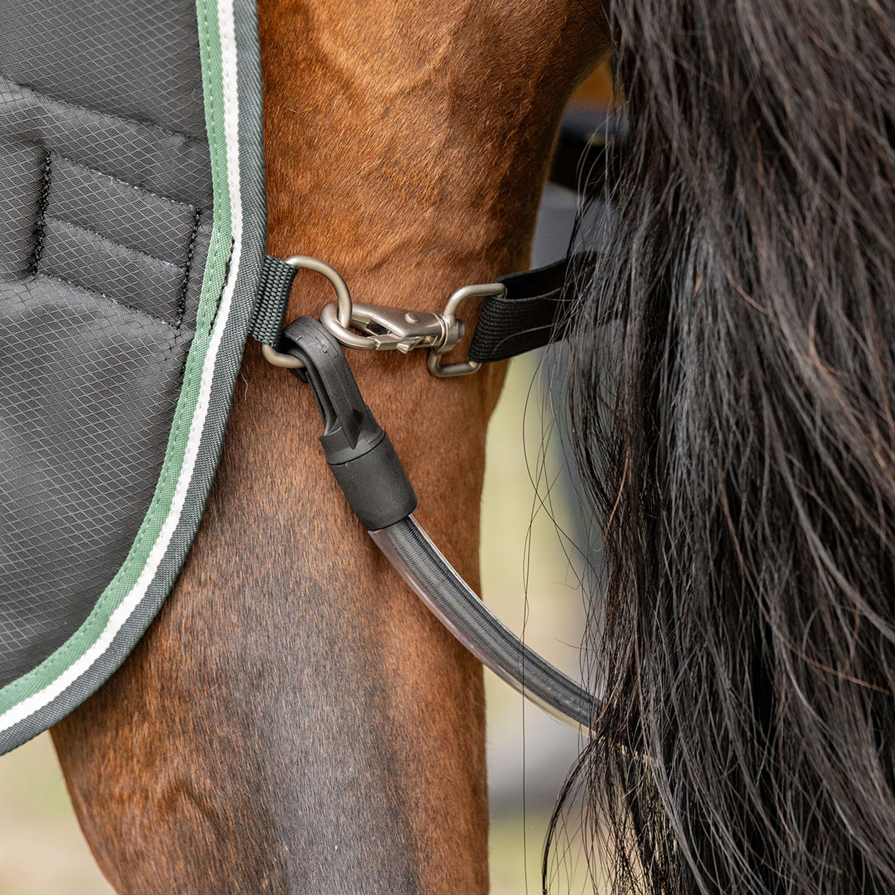 Velder Horsewear Premium Couverture d'Écurie 210D Diamond Ripstop 100g Night Forest
