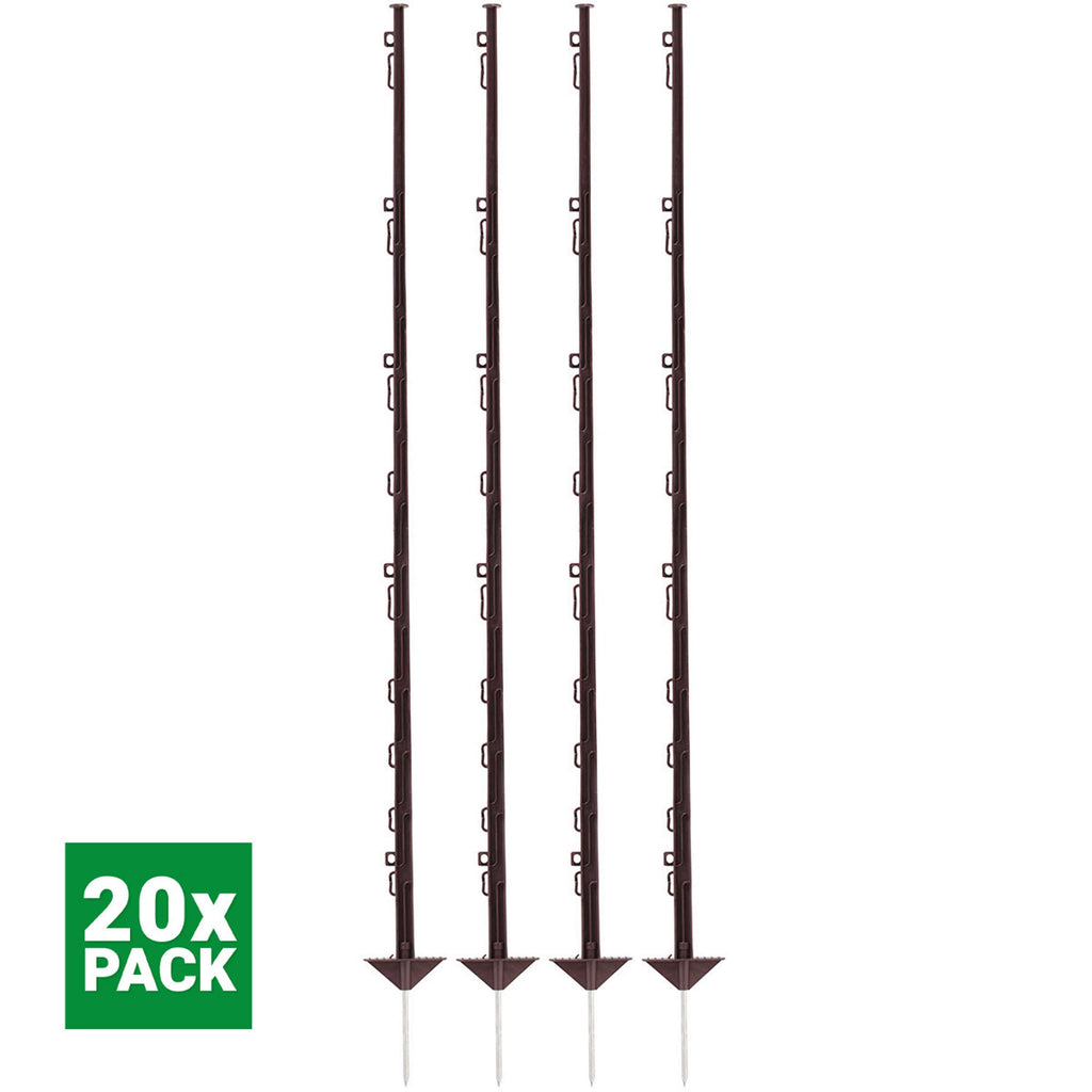 Agradi Power Piquet de Prairie Classic 150cm 20 Pièces Marron