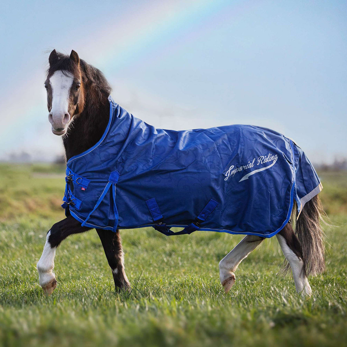 Imperial Riding Couverture Imperméable IRHSuper-Dry 0g Marin