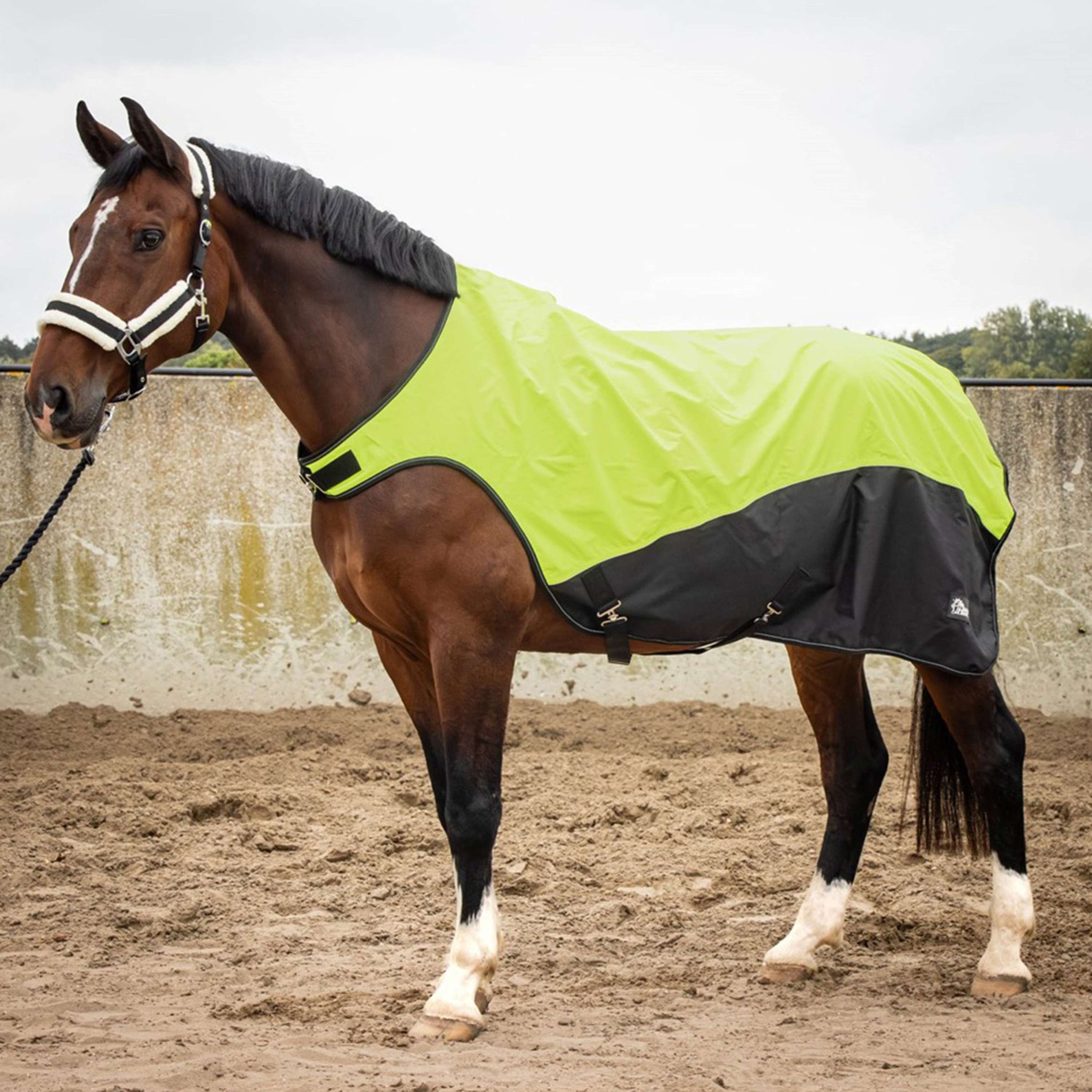 Harry's Horse Chemise de Marcheur Reflective Waterproof Néon Jaune