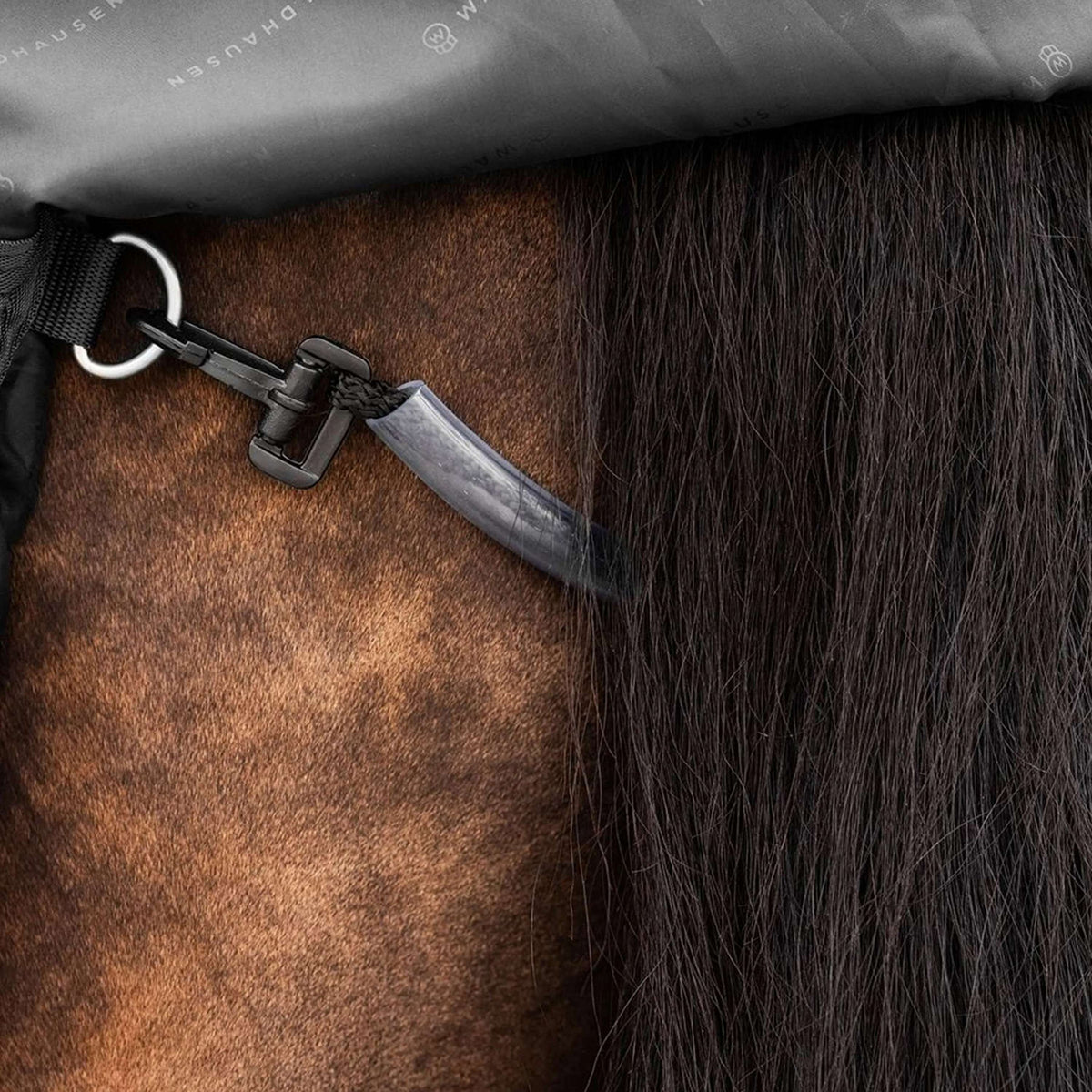 Waldhausen Couverture d'Extérieur Scandic Multi-Layer 50/150g Noir