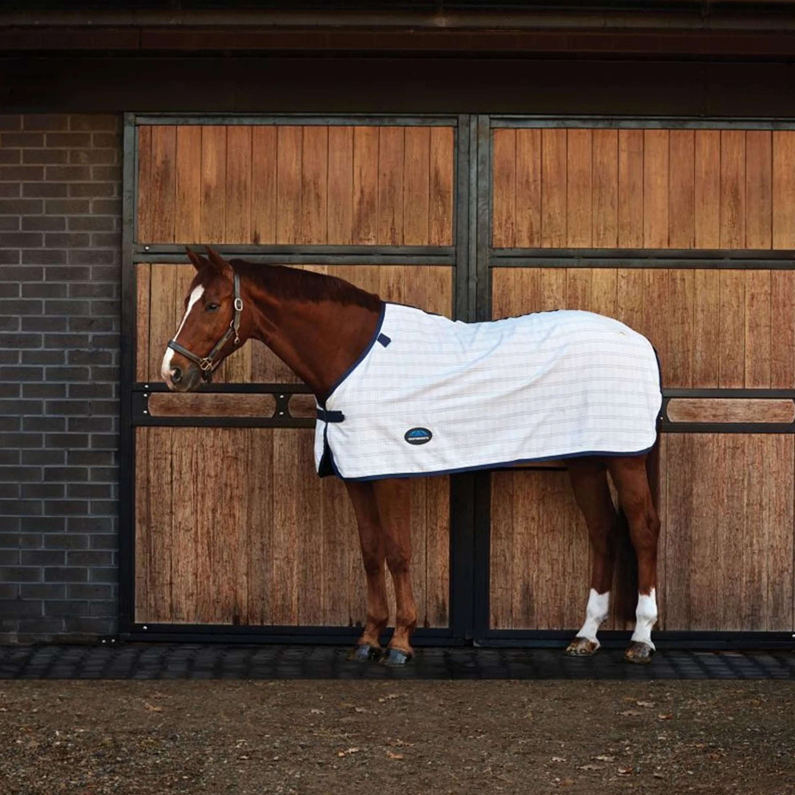 WeatherBeeta ComFiTec Cotton Sheet liner blanc/marine