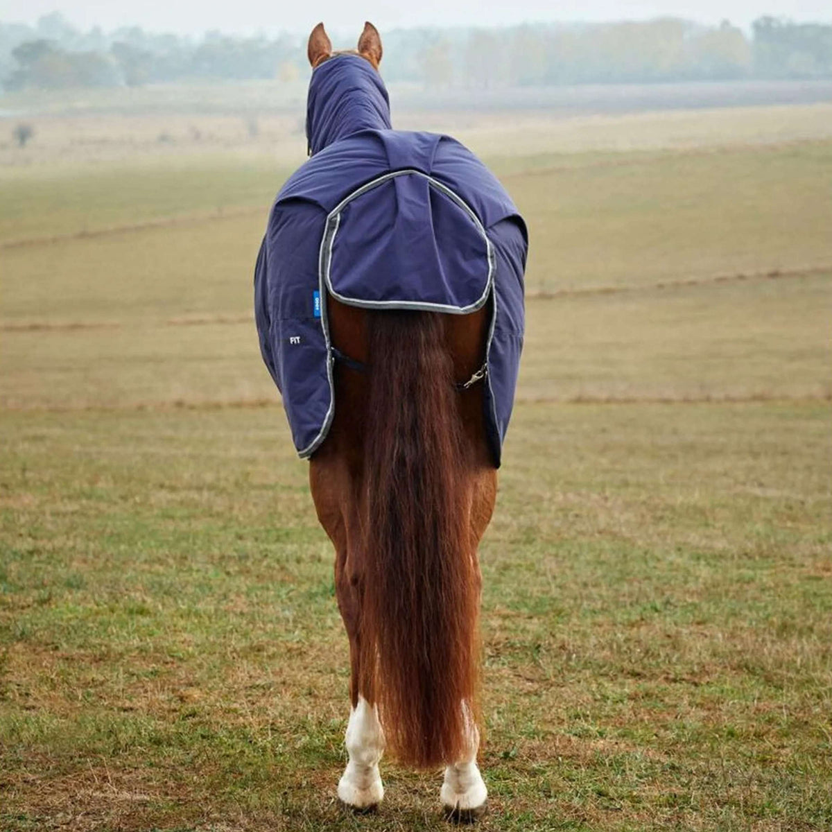 WeatherBeeta ComFiTec Tyro Turnout Combo Neck 50g Navy/Charcoal