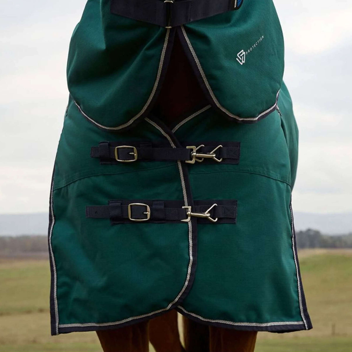 WeatherBeeta ComFiTec Plus Dynamic Turnout Detach-A-Neck 0g Forest Green/Navy