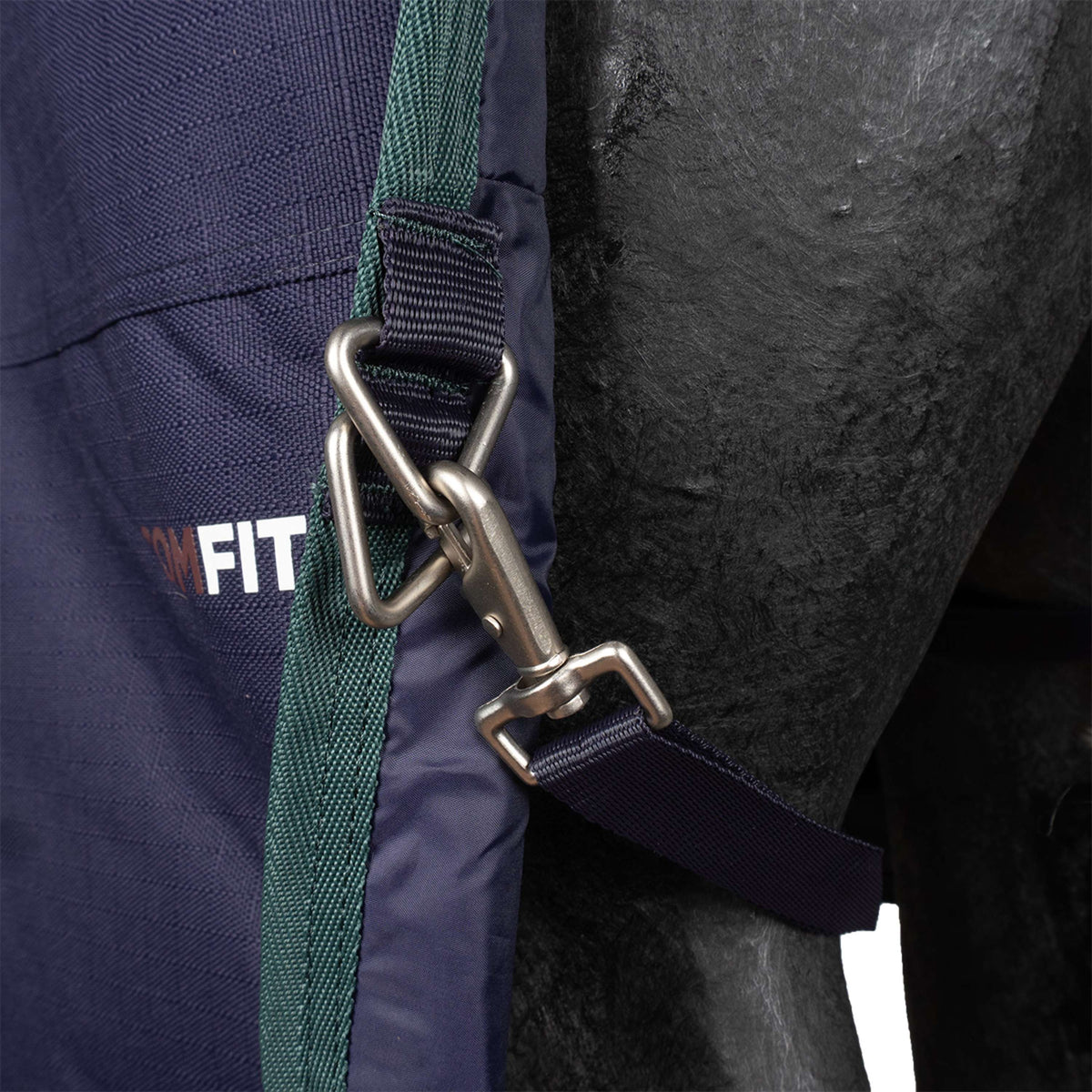 WeatherBeeta ComFiTec Plus Dynamic Turnout Detach-A-Neck 0g Navy/Forest Green