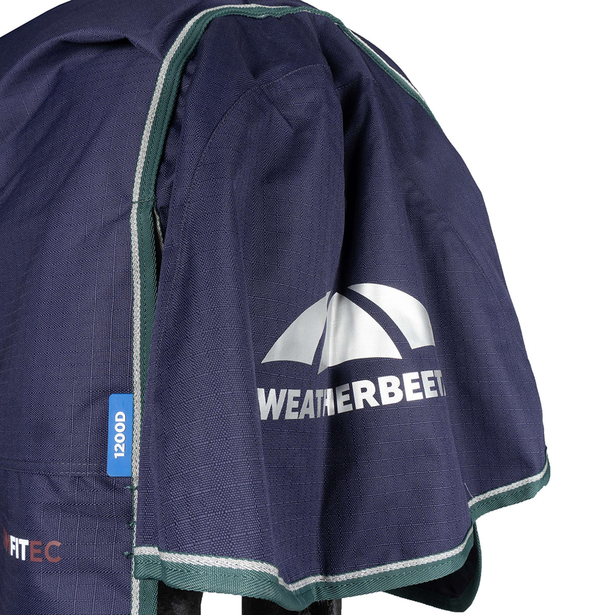 WeatherBeeta ComFiTec Plus Dynamic Turnout High Neck 100g Navy/Forest Green