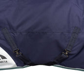WeatherBeeta ComFiTec Plus Dynamic Turnout High Neck 100g Navy/Forest Green