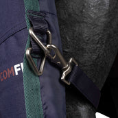 WeatherBeeta ComFiTec Plus Dynamic Turnout High Neck 100g Navy/Forest Green